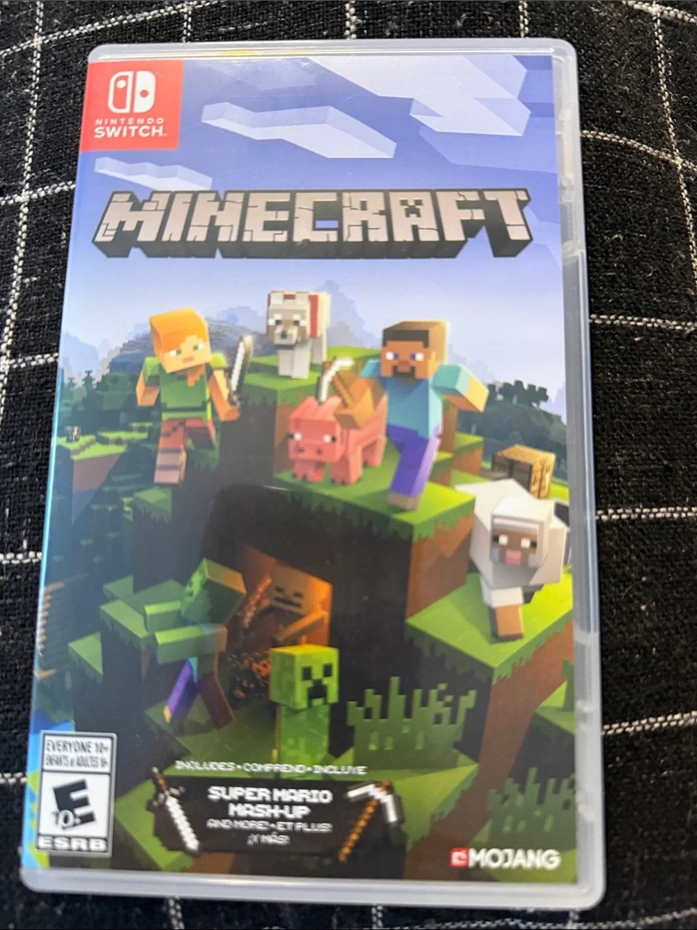 Nintendo Minecraft - Blue, Green and Brown Cover Art